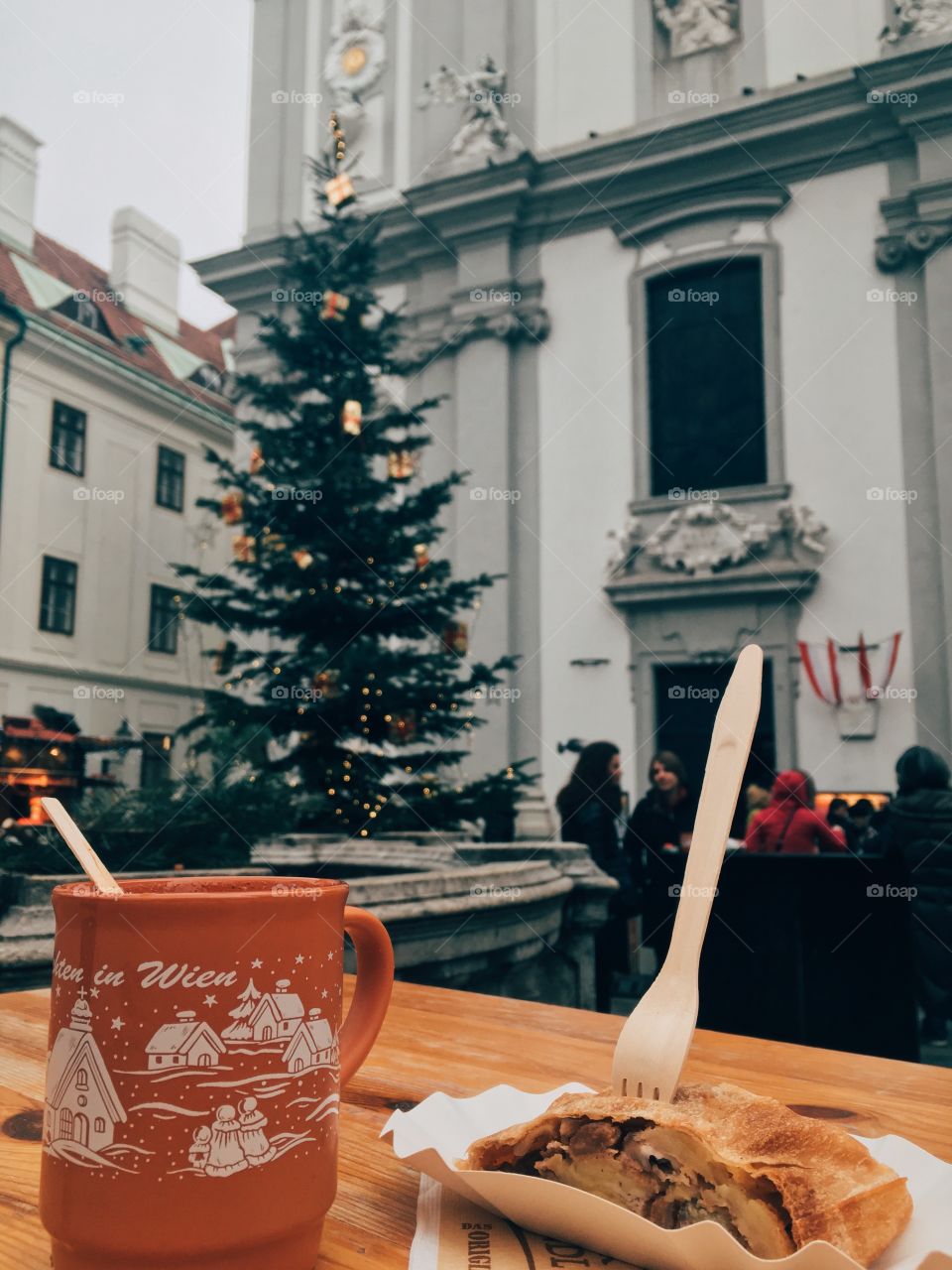 Christmas spirit of Vienna.