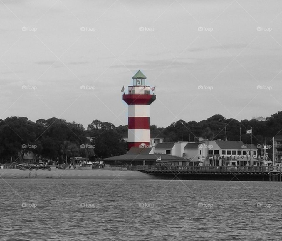 Lighthouse on the water